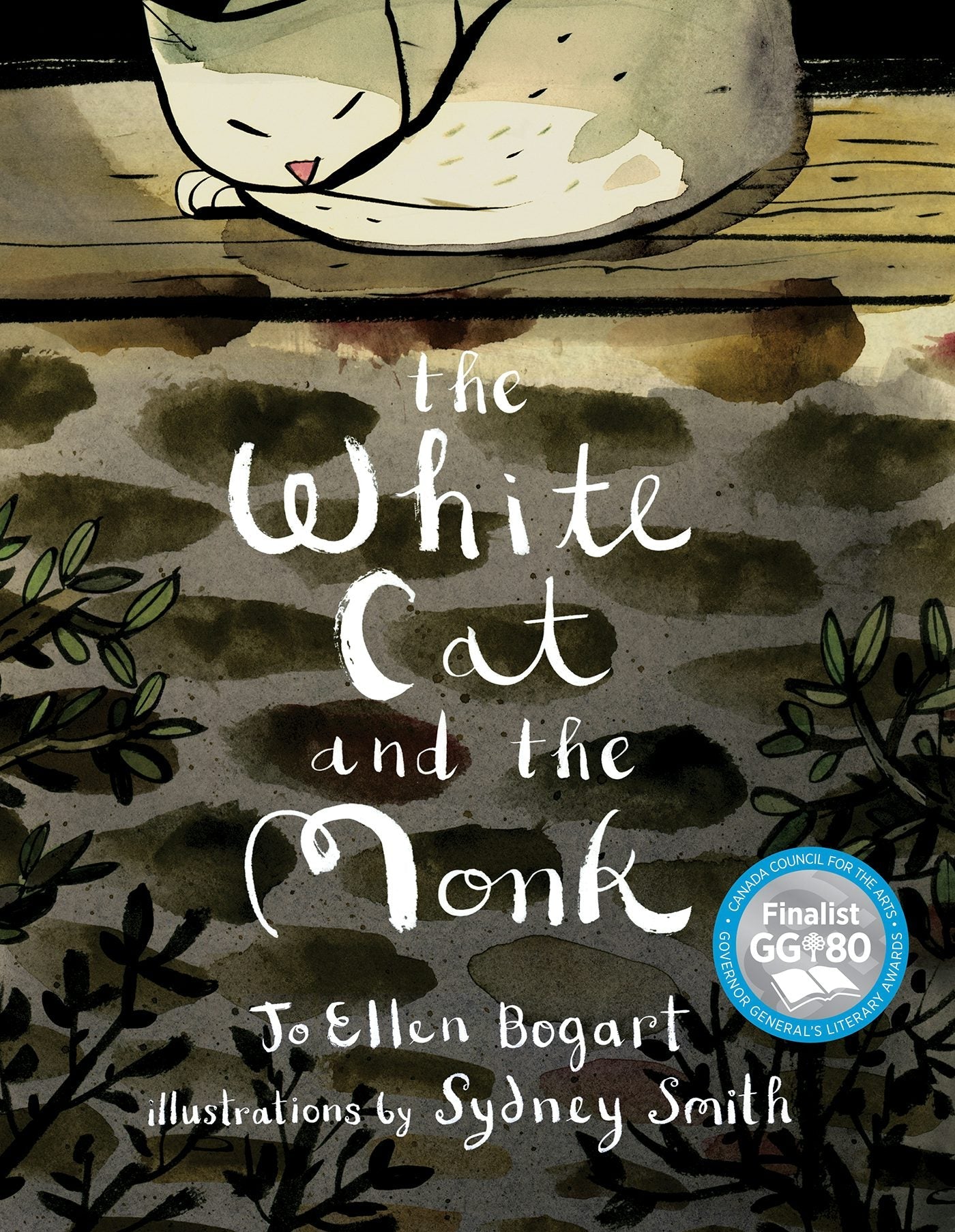 Book cover image for The White Cat and the Monk ISBN: 9781554987801