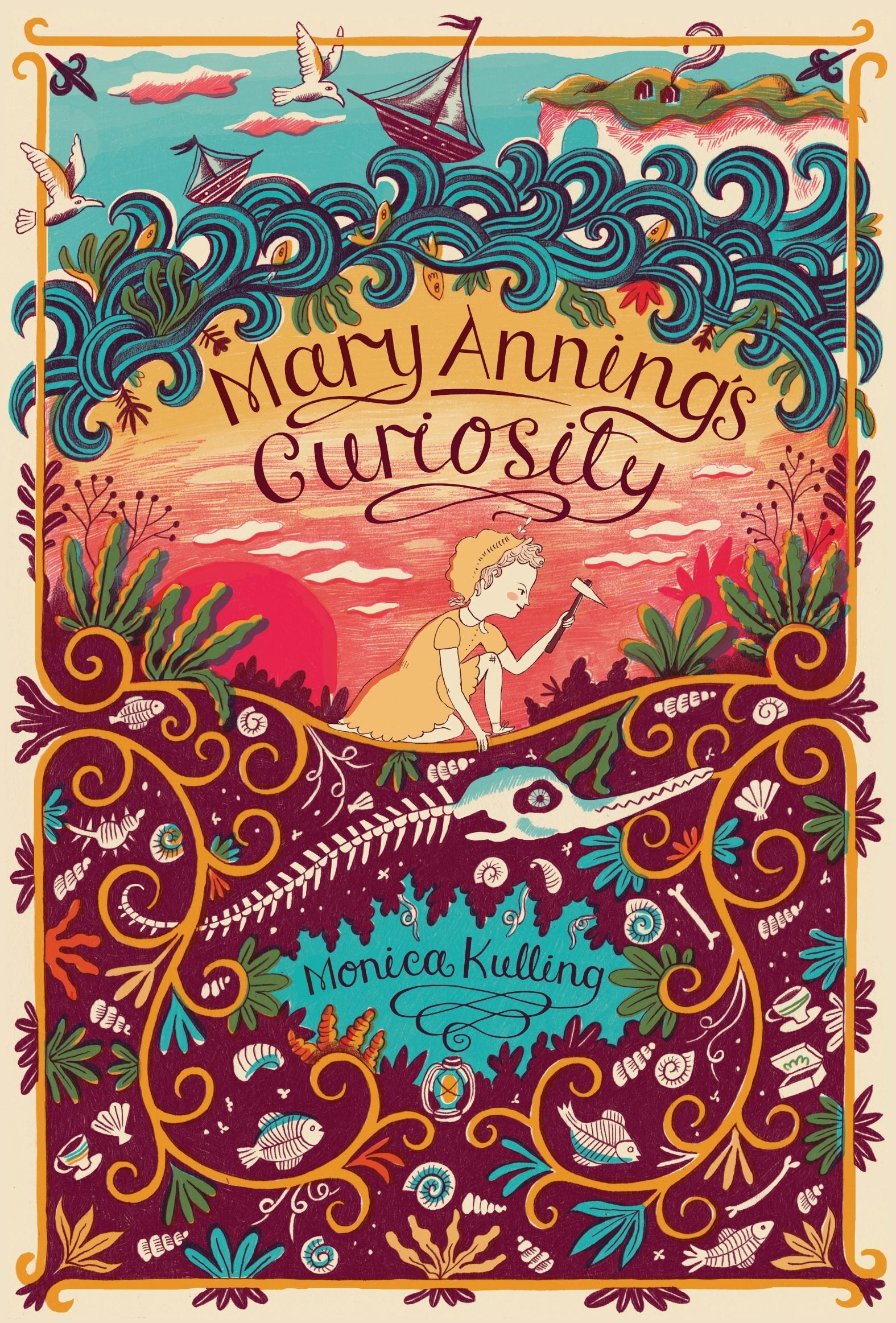Book cover image for Mary Anning's Curiosity ISBN: 9781554988983