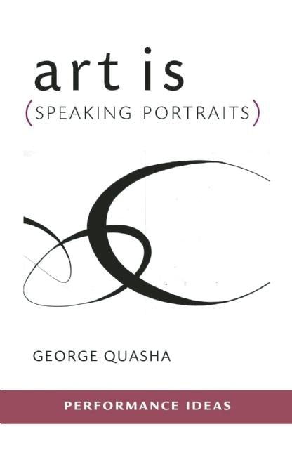 Book cover image for art is (Speaking Portraits) ISBN: 9781555541620
