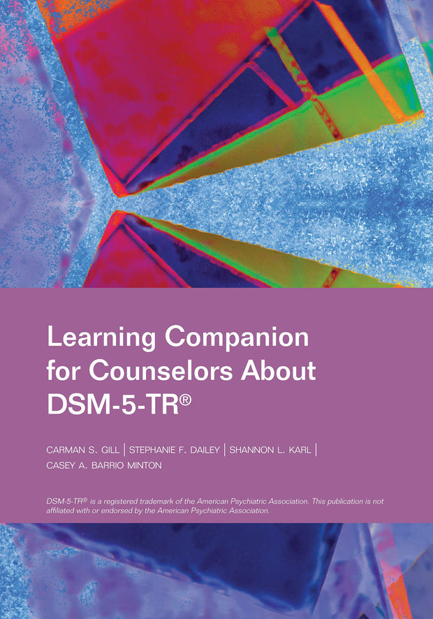 Cover image for Learning Companion for Counselors About DSM-5-TR®, isbn: 9781556200267