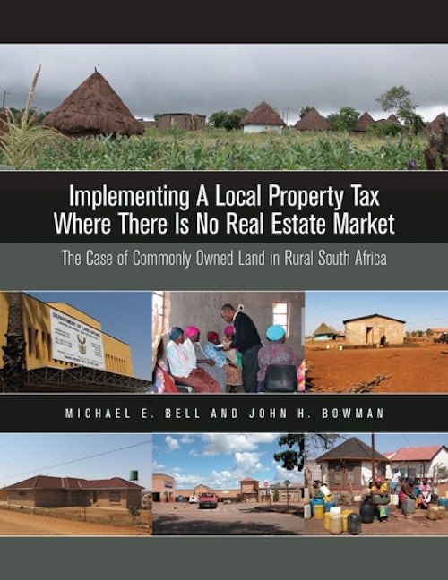 Book cover image for Implementing a Local Property Tax Where There Is No Real Estate Market ISBN: 9781558441699