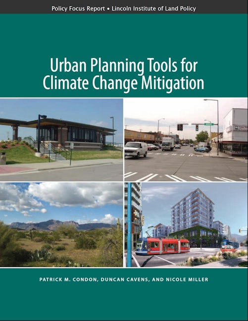 Book cover image for Urban Planning Tools for Climate Change Mitigation ISBN: 9781558441941