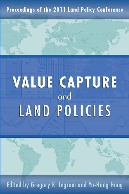 Book cover image for Value Capture and Land Policies ISBN: 9781558442276