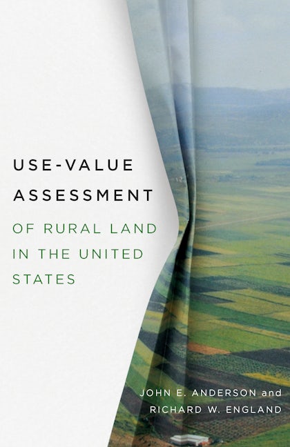 Book cover image for Use-Value Assessment of Rural Land in the United States ISBN: 9781558442979