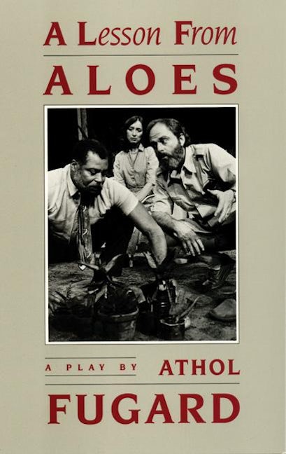 Book cover image for A Lesson from Aloes ISBN: 9781559360012