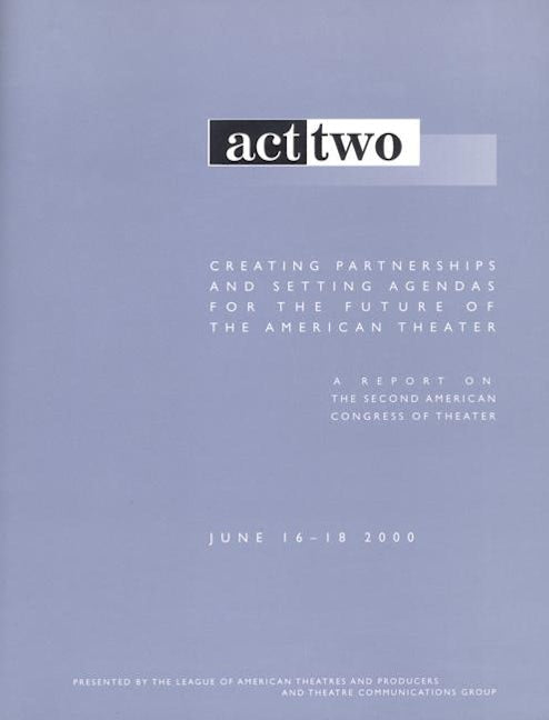 Book cover image for Act Two ISBN: 9781559362207