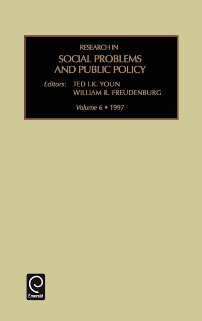 Book cover image for Research in Social Problems and Public Policy ISBN: 9781559383691