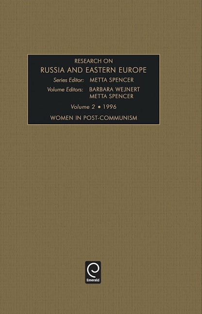 Book cover image for Women in Post-communism ISBN: 9781559384322