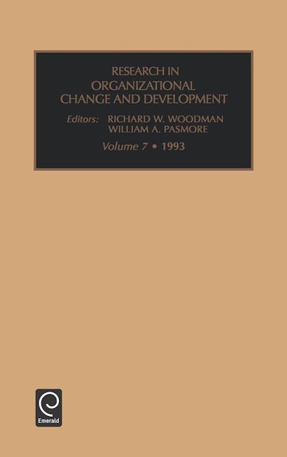 Book cover image for Research in Organizational Change and Development ISBN: 9781559385398