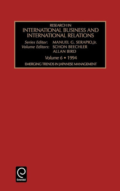 Emerging Trends in Japanese Management