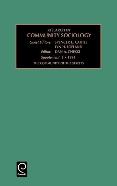 Book cover image for Community of the Streets ISBN: 9781559387170