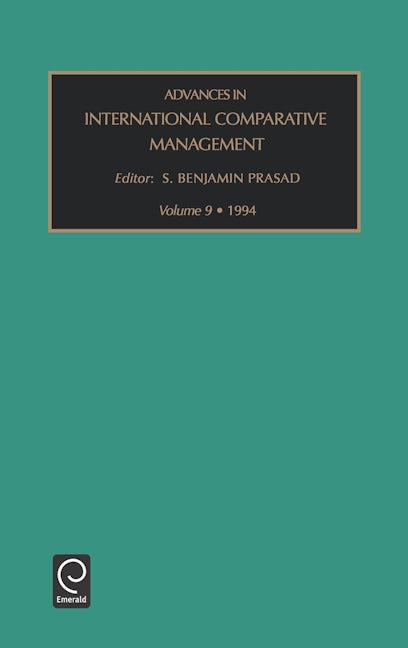Book cover image for Advances in International Comparative Management ISBN: 9781559387231