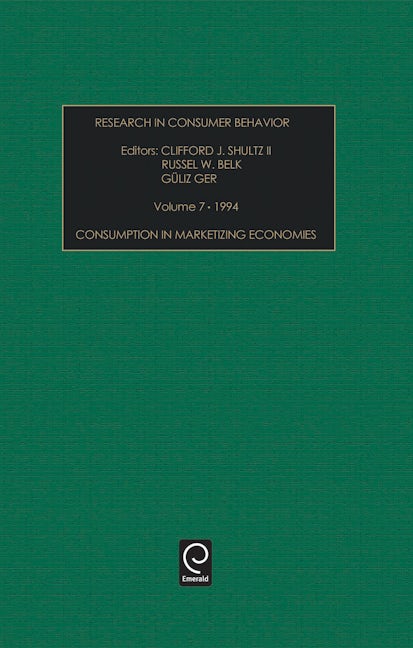 Book cover image for Consumption in Marketizing Economies ISBN: 9781559387835