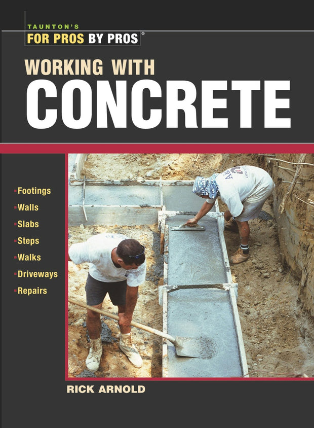 Cover image for Working with Concrete, isbn: 9781561586141