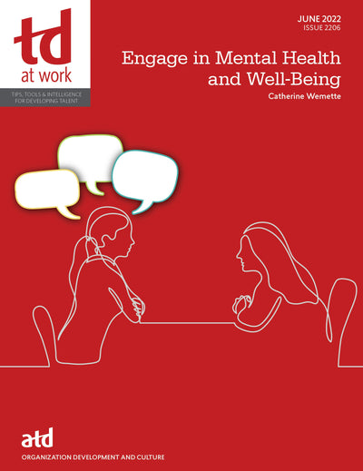 Cover image for Engage in Mental Health and Well-Being, isbn: 9781562860011