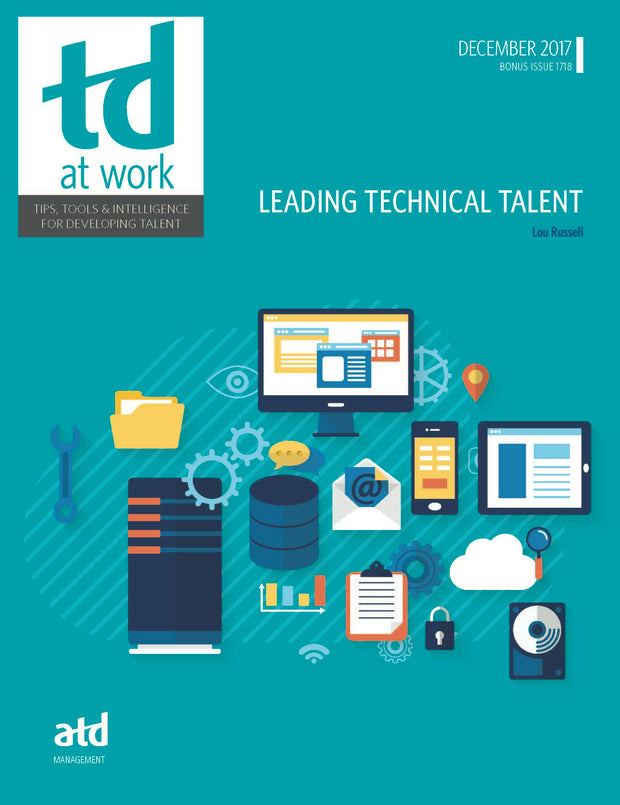 Cover image for Leading Technical Talent, isbn: 9781562860615