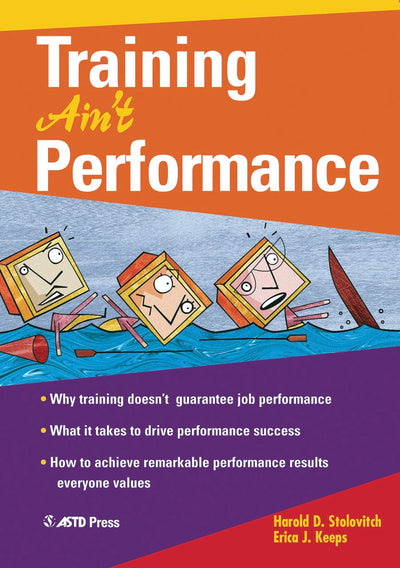 Cover image for Training Ain't Performance, isbn: 9781562863678