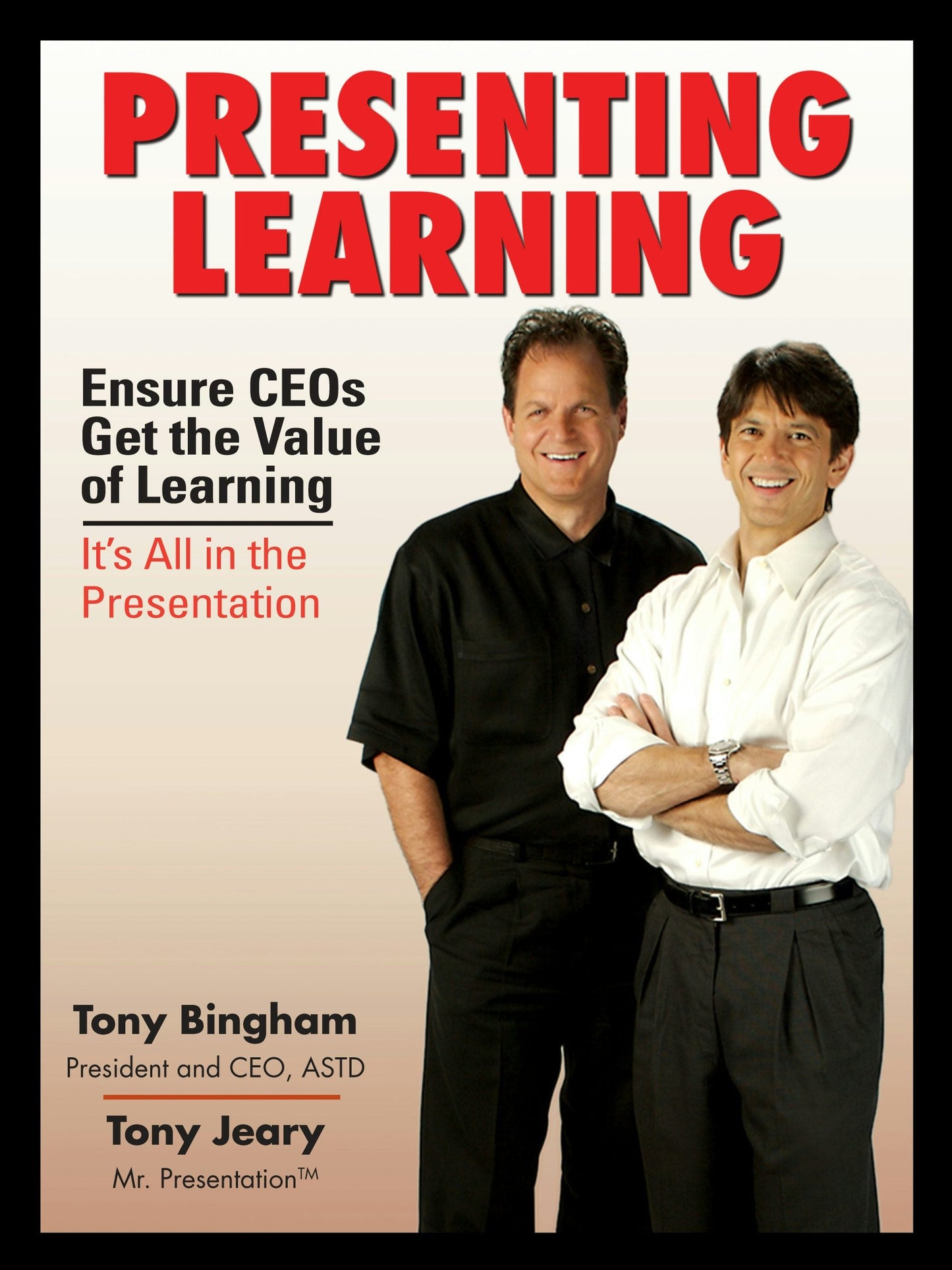 Book cover image for Presenting Learning ISBN: 9781562864668