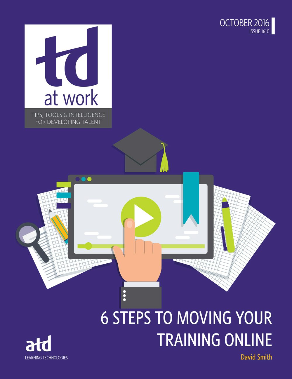 Book cover image for 6 Steps to Moving Your Training Online ISBN: 9781562867447