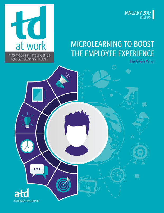 Cover image for Microlearning to Boost the Employee Experience, isbn: 9781562867799