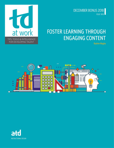 Cover image for Foster Learning Through Engaging Content, isbn: 9781562868291