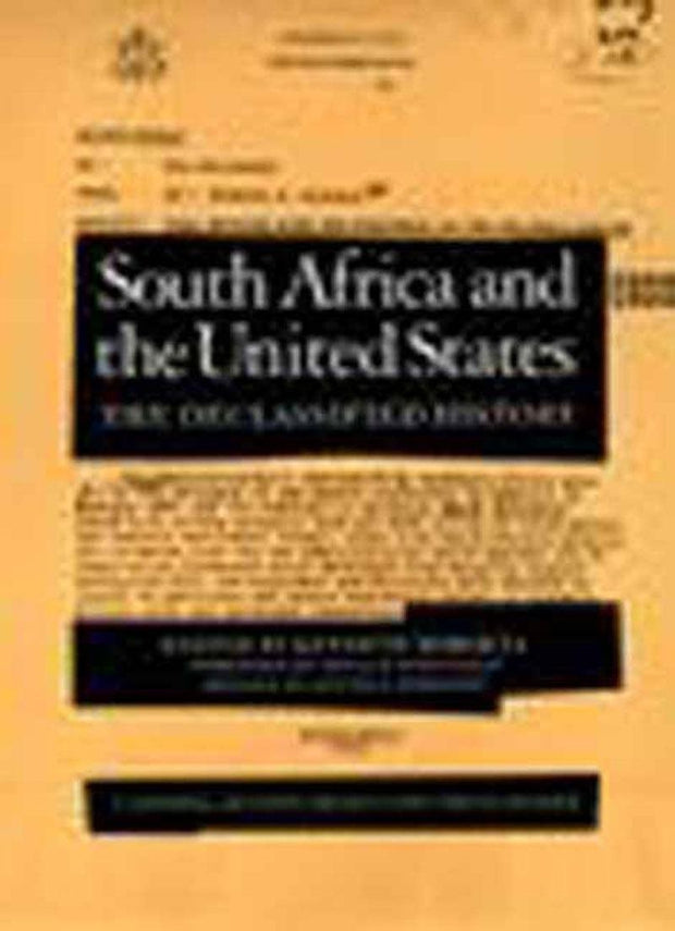Cover image for South Africa and the United States, isbn: 9781565840812