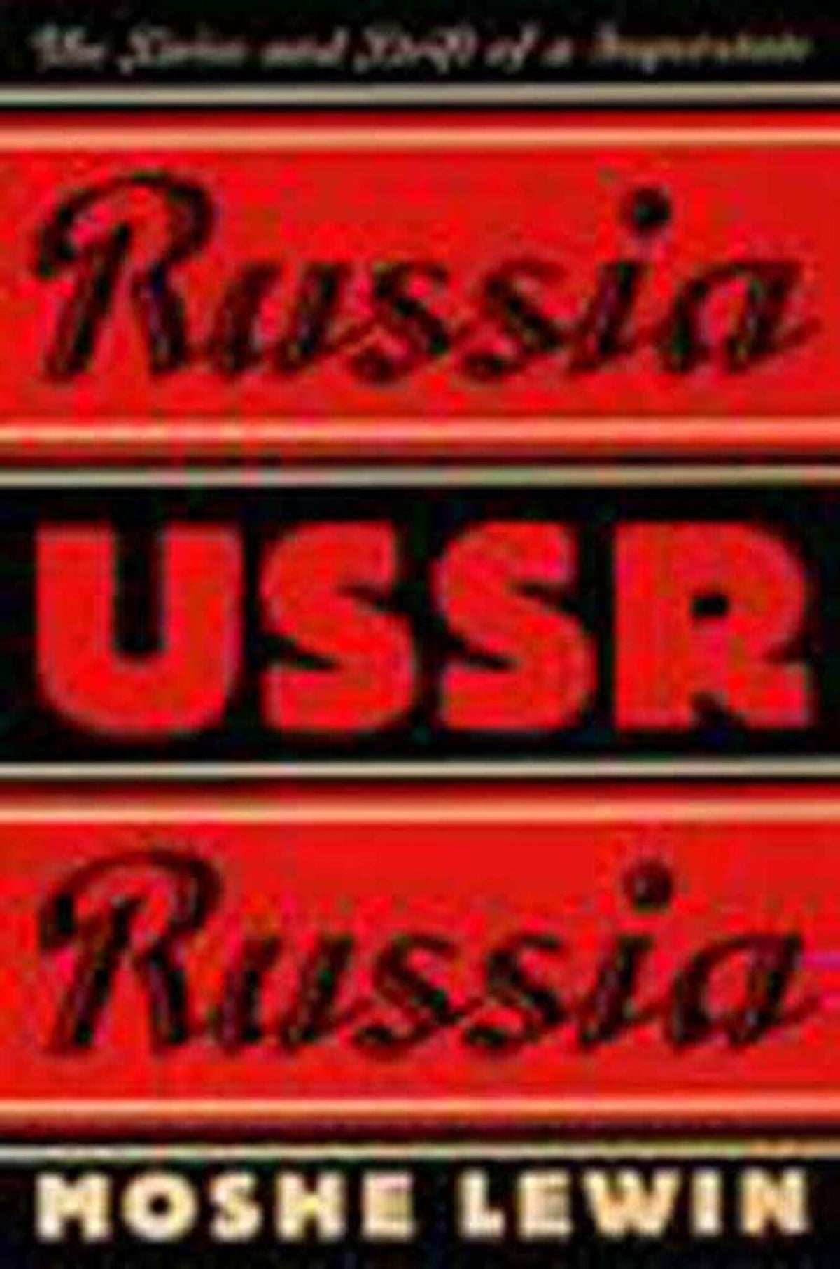 Cover image for Russia/USSR/Russia ISBN 9781565841239