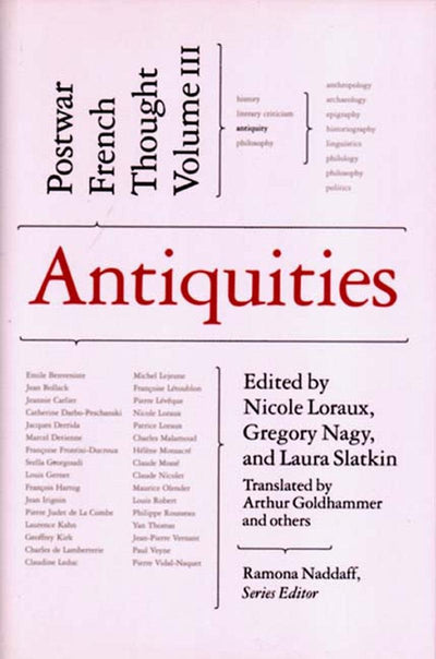 Cover image for Antiquities, isbn: 9781565843769
