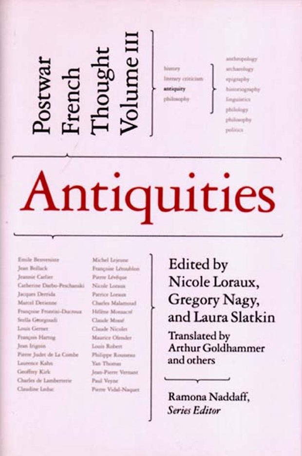 Cover image for Antiquities, isbn: 9781565843769
