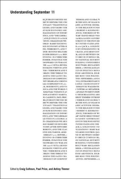 Cover image for Understanding September 11, isbn: 9781565847743
