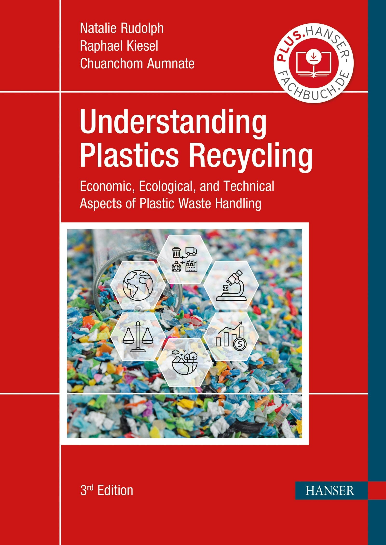 Book cover image for Understanding Plastics Recycling 3E ISBN: 9781569908655
