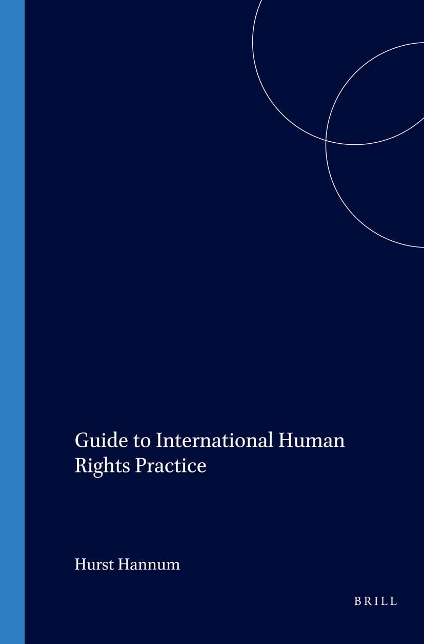 Book cover image for Guide to International Human Rights Practice ISBN: 9781571050632
