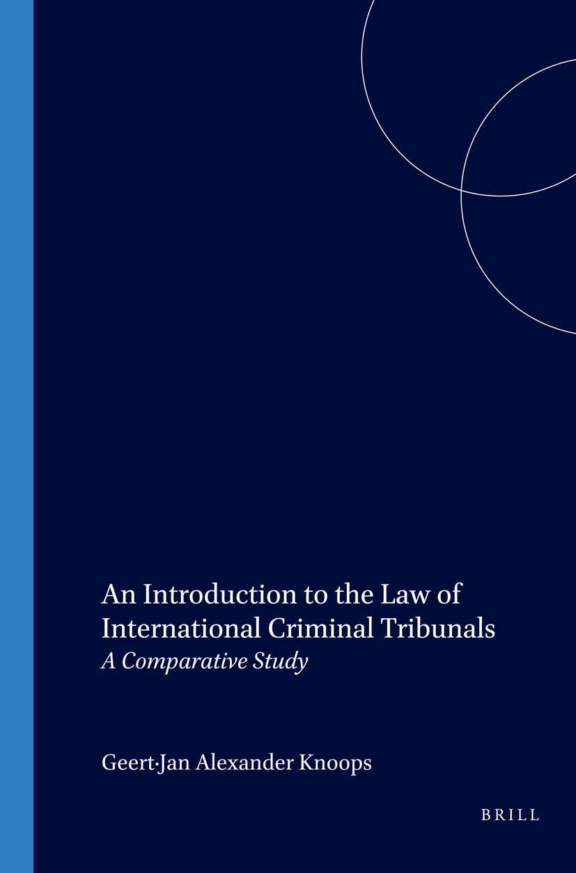 Book cover image for An Introduction to the Law of International Criminal Tribunals ISBN: 9781571053107