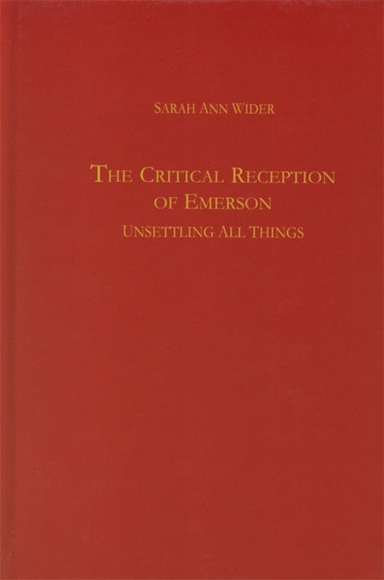 Book cover image for The Critical Reception of Emerson ISBN: 9781571131669