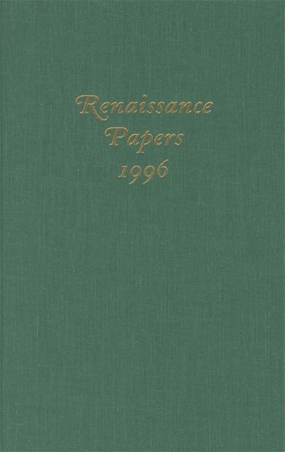 Renaissance Papers 1996