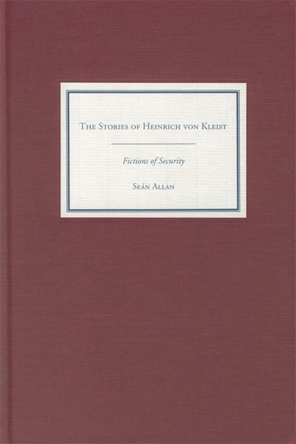 Book cover image for The Stories of Heinrich von Kleist ISBN: 9781571132277
