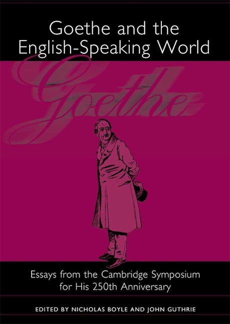 Book cover image for Goethe and the English-Speaking World ISBN: 9781571132314