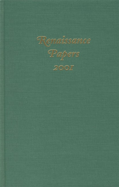 Book cover image for Renaissance Papers 2001 ISBN: 9781571132536