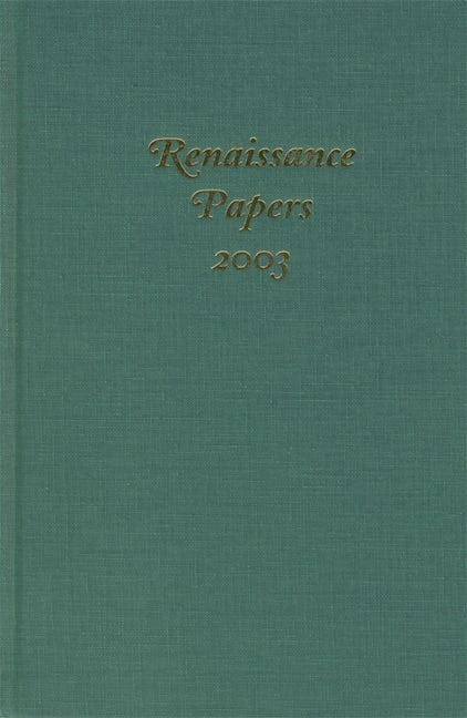 Renaissance Papers 2003