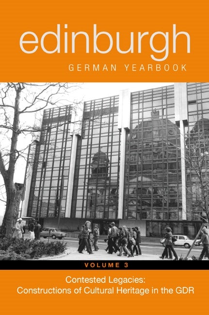 Book cover image for Edinburgh German Yearbook 3 ISBN: 9781571133625