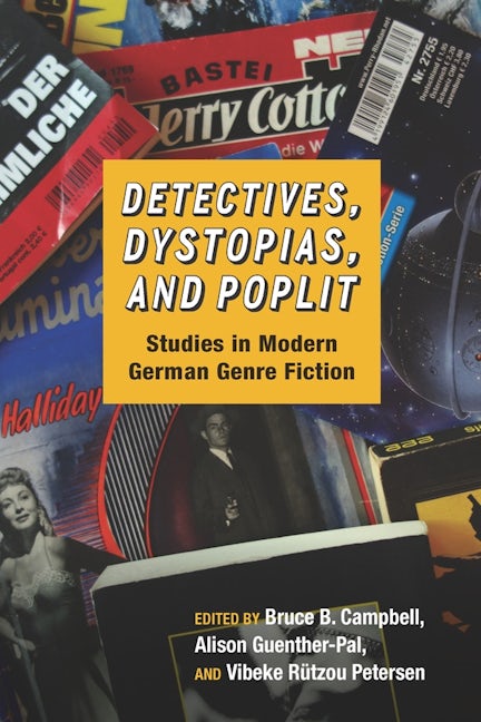 Book cover image for Detectives, Dystopias, and Poplit ISBN: 9781571135933