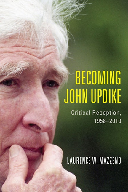 Book cover image for Becoming John Updike ISBN: 9781571139375