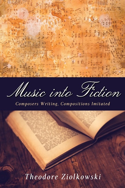 Book cover image for Music into Fiction ISBN: 9781571139733