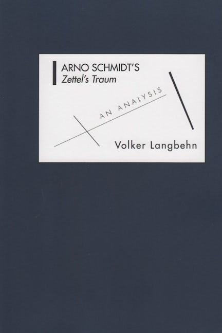 Book cover image for Arno Schmidt's Zettel's Traum ISBN: 9781571139887