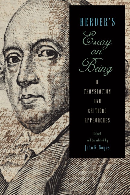 Book cover image for Herder's Essay on Being ISBN: 9781571139917