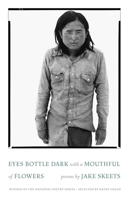 Book cover image for Eyes Bottle Dark with a Mouthful of Flowers ISBN: 9781571315205