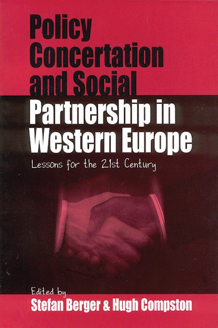 Book cover image for Policy Concertation and Social Partnership in Western Europe ISBN: 9781571814944