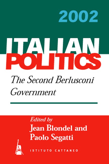 Book cover image for The Second Berlusconi Government ISBN: 9781571816689