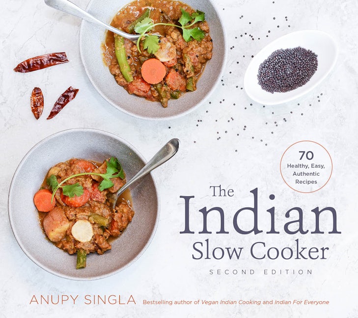 Book cover image for The Indian Slow Cooker ISBN: 9781572842304