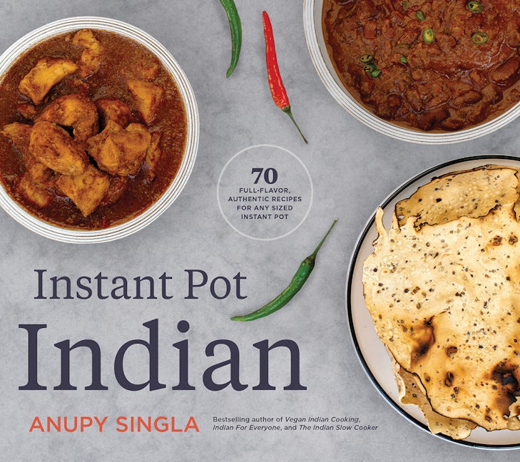 Book cover image for Instant Pot Indian ISBN: 9781572843172